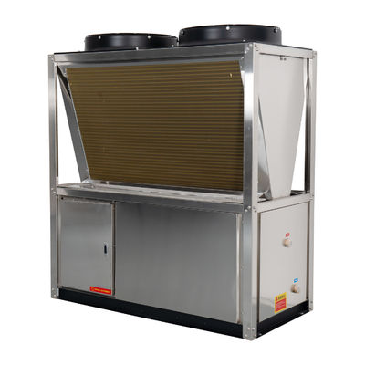 Edelstahlblechmetall 120°-Dampf-Hochtemperatur-Luftwärmepumpe R410 Kühlung