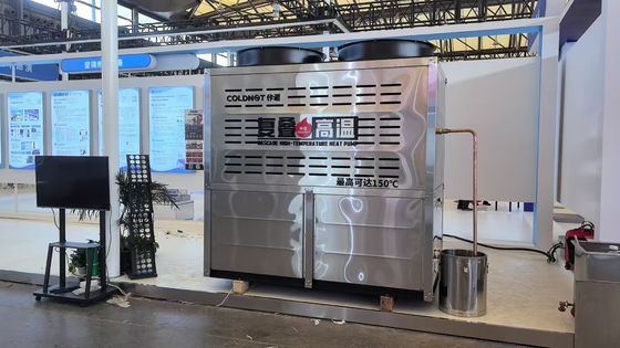 Kaskaden-Hochtemperatur-Dampf-Luftquelle und Wasserquelle Wärmepumpe 120 Grad