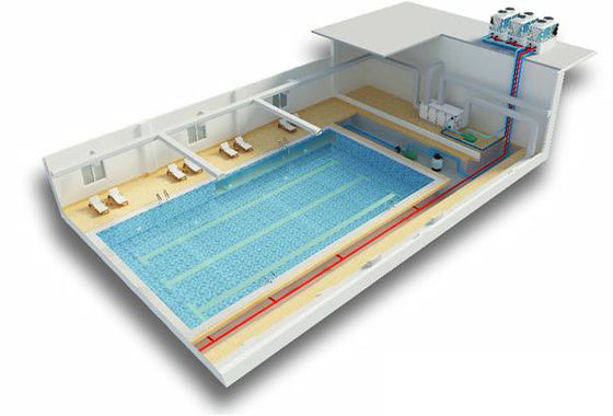 Bodenheizungs-Luft-Quellwärmepumpe-Klimaanlagen-Energieeinsparung
