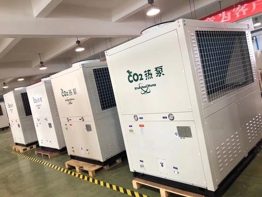 CO2 R744 Werbung der Luft-Quellwasser-Quellwärmepumpe-37kw für Heißwasser
