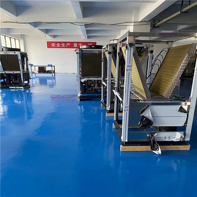 7KW CO2 R744 Luft-Quellwärmepumpe-Wasser Heater Carbon Neutral Carbon Emissions