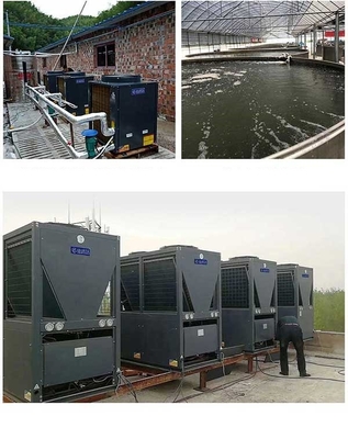 CO2 R744 Luft-Quellwärmepumpe-Wasser Heater Residential 90 Grad mit Dorin-Kompressor