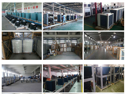 CO2 R744 Luft-Quellwärmepumpe-Wasser Heater Residential 90 Grad mit Dorin-Kompressor