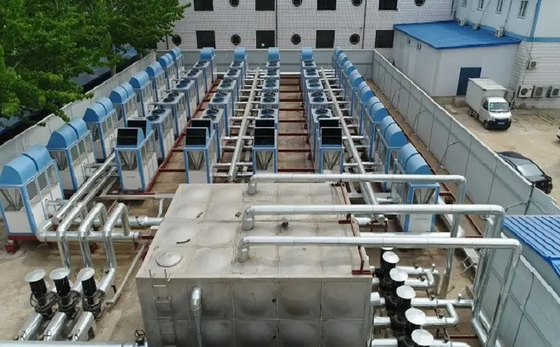 Kaskaden-Wärmepumpe 150Kw des Heißwasser-R134a R410A für Zechengellschaften