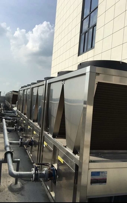 CO2 30kW Luft-Quellwärmepumpe bei der Ertrag-Wassertemperatur über 80°C
