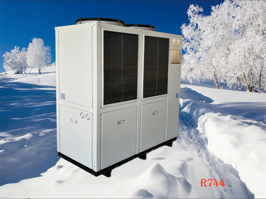 CO2 Kaskade Wechselstrom-Inverter-Wärmepumpe-integrale niedrige Temperatur 45Kw